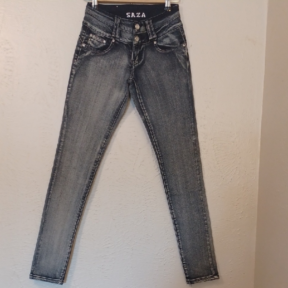 Women's Charcoal Skinny Jeans